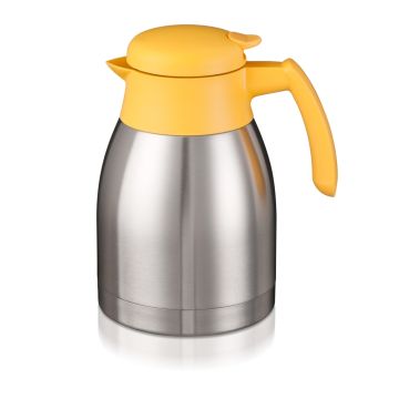 THERMOSKAN RVS 1 LTR. GEEL