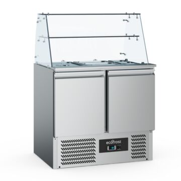 ECOFROST GEKOELDE SALADIERE GLAS 2 DRS