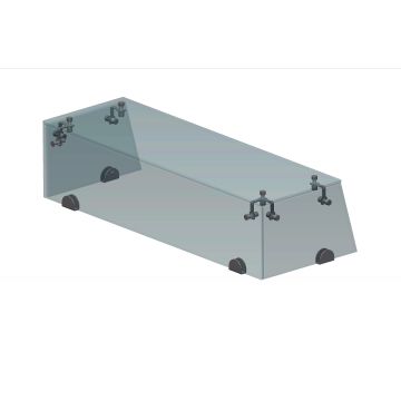 GLASOPSTAND TBV CRUSHED ICE BAK VLAK 1/1GN