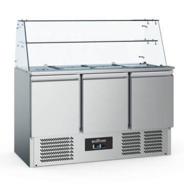 ECOFROST GEKOELDE SALADIERE GLAS 3 DRS