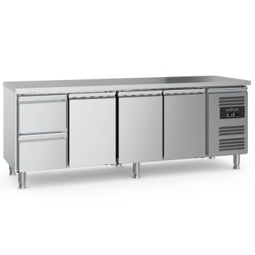 ECOFROST 700 KOELWERKBANK 2 LADEN / 3 DEUREN