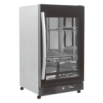 MAXXFROST BARKOELING 1DEURS | GLASDEUR | RECHTSDRAAIEND | LUXE
