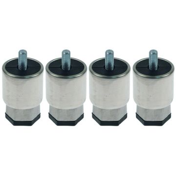 STELPOOT M8x1" Ø38 H=55-70mm (SET á 4s stuks)