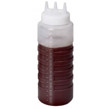 DISPENSERFLES TOPPINGWARMER 3-GATS