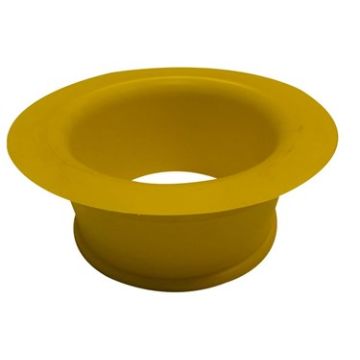VLAKKE AFVALKOKERRING GEEL 250X100 MM