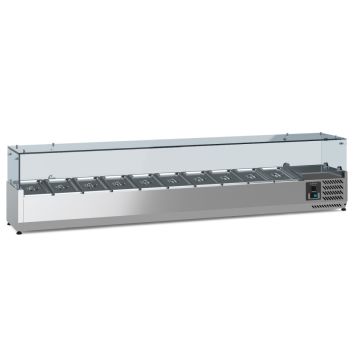 ECOFROST OPZETVITRINE 2000/335 - 1/4GN