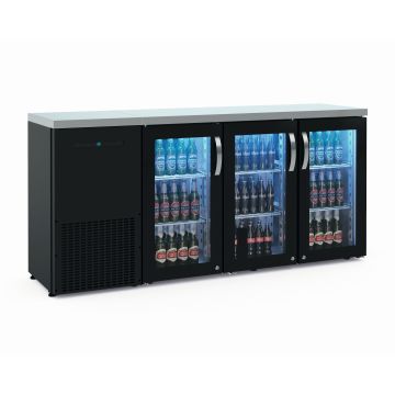 HAKPRO BARKOELING 3DEURS | GLASDEUR