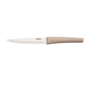 HOMEY'S VITT KEUKENMES 13CM RVS/TARWEGRAS