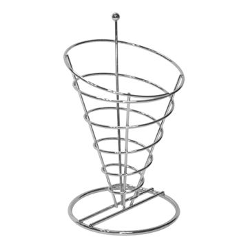 FRITESZAKHOUDER  RVS STANDAARD