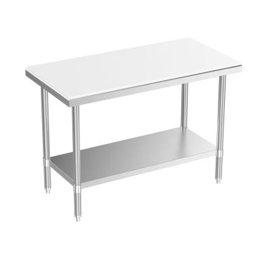 SNIJTAFEL RVS MET HDPE SNIJPLANK