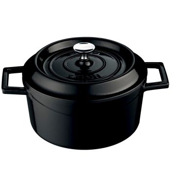 LAVA CASSEROLE ROND Ø32CM ZWART