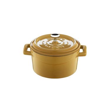 LAVA CASSEROLE MINI ROND Ø10CM GEEL