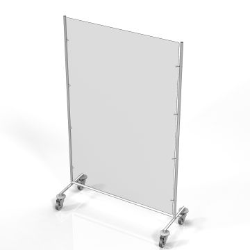 VERRIJDBARE SCHEIDINGSWAND 1200X2000 MM.