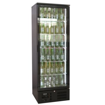 MAXXFROST FLESSENKOELKAST 1DEURS | GLASDEUR | RECHTSDRAAIEND