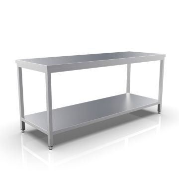 PROFINOX RVS WERKTAFEL 2000MM