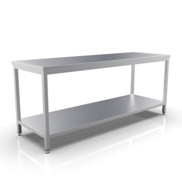 PROFINOX RVS WERKTAFEL 2200MM