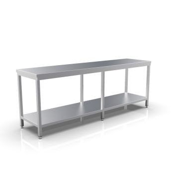 PROFINOX RVS WERKTAFEL 2400MM