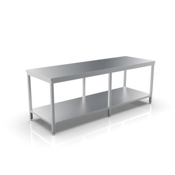 PROFINOX RVS WERKTAFEL 2400MM