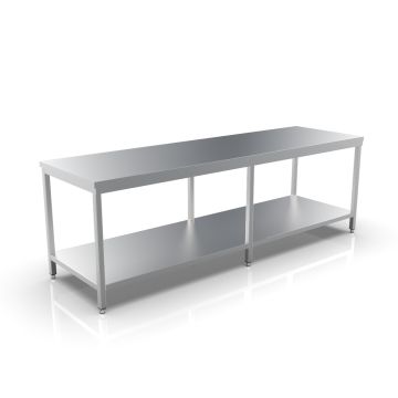 PROFINOX RVS WERKTAFEL 2700MM