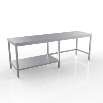 PROFINOX RVS WERKTAFEL 2500MM