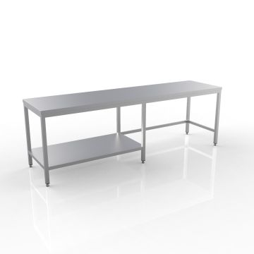 PROFINOX RVS WERKTAFEL 2700MM