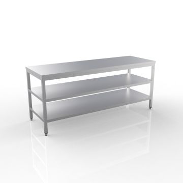 PROFINOX RVS WERKTAFEL 2100MM