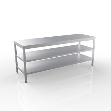 PROFINOX RVS WERKTAFEL 2200MM