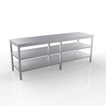 PROFINOX RVS WERKTAFEL 2400MM