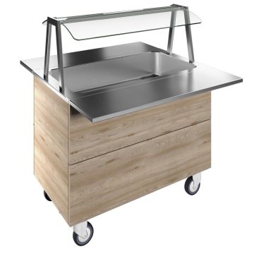 BAIN MARIE UNIT 3x1/1 GN F01H3AW02S