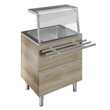 BAIN MARIE UNIT 2x1/1 GN F03H2AF