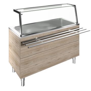 BAIN MARIE UNIT 4x1/1 GN F03H4AF