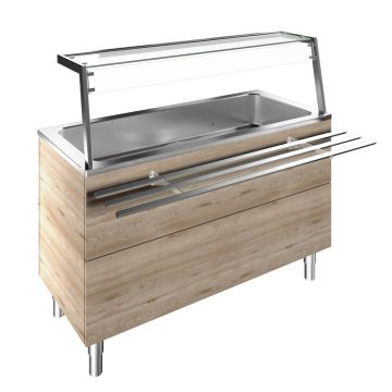 GEKOELDE UNIT 4x1/1 F11C4AF01W STATISCH + VENTILATOR