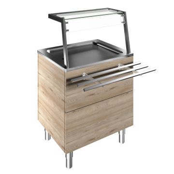 GEKOELDE UNIT 2x1/1 F14C2AF01W MET GEKOELDE PLAAT