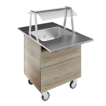 BAIN MARIE UNIT 2x1/1 GN F03H2AW02S