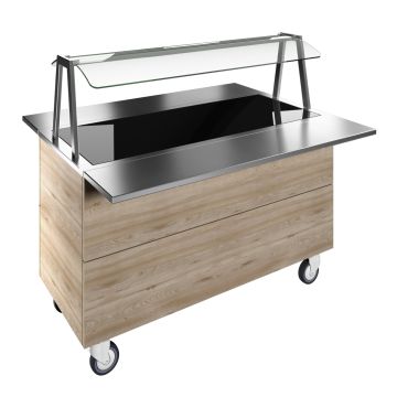 VERWARMDE UNIT 4x1/1 GN F04H4AW02S