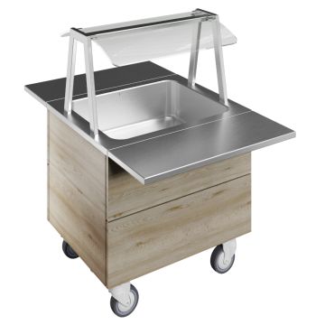 BAIN MARIE UNIT 2x//1 GN F01H2KW