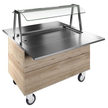 GEKOELDE UNIT 3x1/1 F14C3KW02S MET GEKOELDE PLAAT