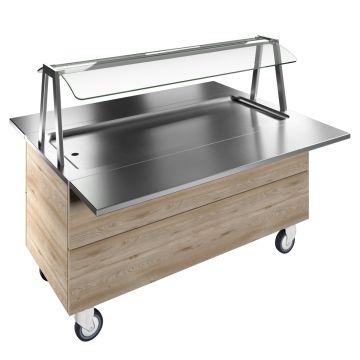 GEKOELDE UNIT 4x1/1 F14C4KW02S MET GEKOELDE PLAAT