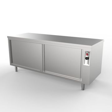 PROFINOX WARMKAST ENKELZIJDIG 2000x700x850MM