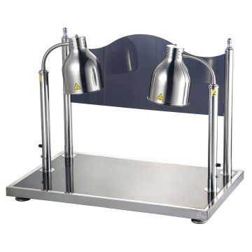 CHEF'S HEAT BUFFET TRANCHEERSTATION CH-2 RVS