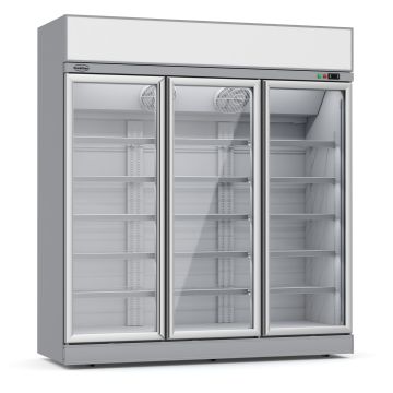 COMBISTEEL HORECA VRIEZER | GLASDEUR | 3DEURS | LICHTBAK