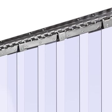 PVC STROKENGORDIJN TBV KOELCEL/VRIESCEL