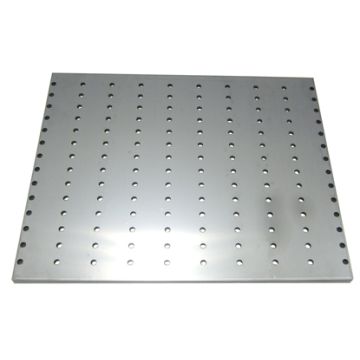 GEPERFOREERDE RVS PLAAT 2/1GN