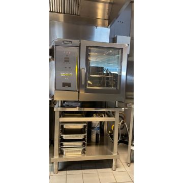 ZANUSSI MAGISTAR COMBI (DEMO-KEUKEN) INCLUSIEF ONDERSTEL MET GELEIDERSET