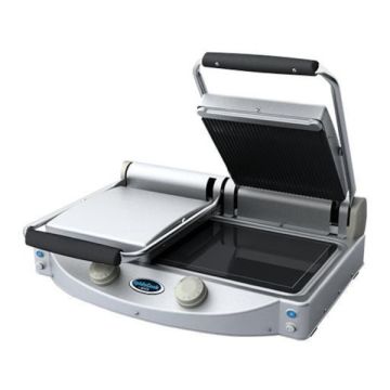 UNOX CONTACT GRILL CERAM-II GL/RIB