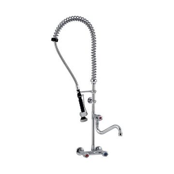 KLARCO VOORSPOELDOUCHE 2-GATS WANDMODEL