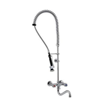 KLARCO VOORSPOELDOUCHE 2-GATS WANDMODEL