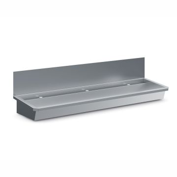 WASTROG 3 KRAANS RVS 1800 MM