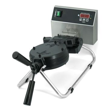 KANTELBAAR WAFELIJZER ROND HW-4B