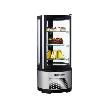 MAXXFROST GEBAKSVITRINE ROND 100LTR